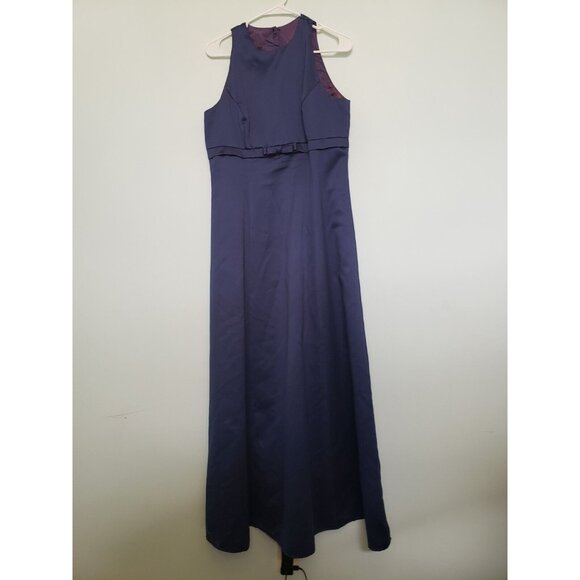 Scott McClintock Dresses & Skirts - Scott McClintock Women 12 Formal Dress Prom Dark Blue Sleeveless Maxi Bridesmaid